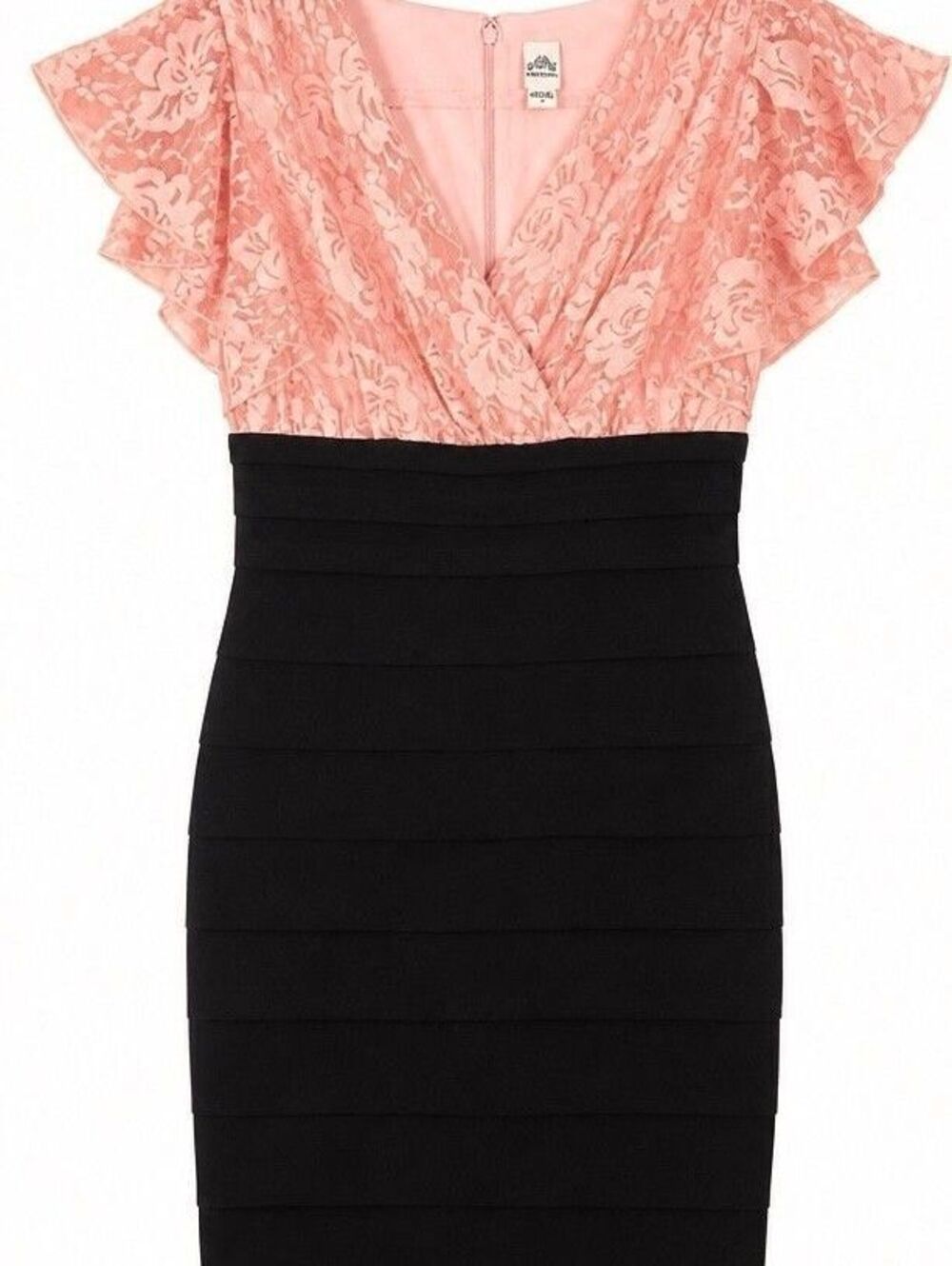 Lace Bodycon Empire Waist Dress